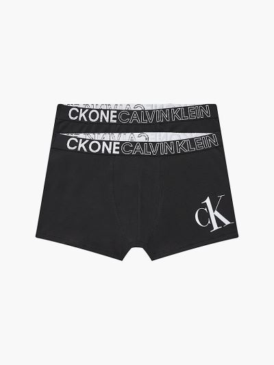 Calvin Klein Ruhák HU370629 | Calvin Klein CK One Organic Cotton Fiu Alsónadrág Fekete